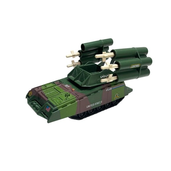 Vintage G.I. Joe ARAH Slaughter's Marauders Armadillo Tank 1989 Near Complete